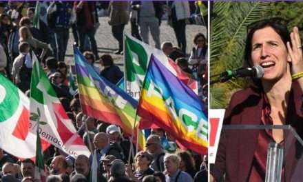 Manifestazione del Pd a Roma, presenti 50 mila partecipanti