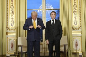 trump macron
